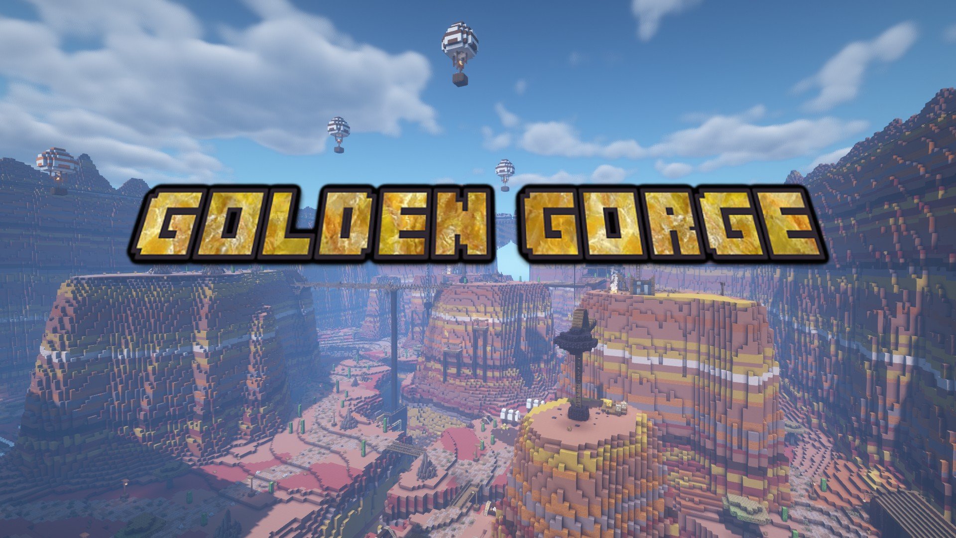 Скачать Golden Gorge для Minecraft 1.17.1